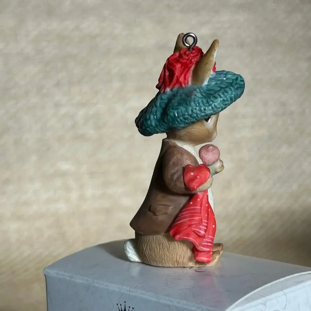 Hallmark Benjamin Bunny Beatrix Potter Ornament w Box